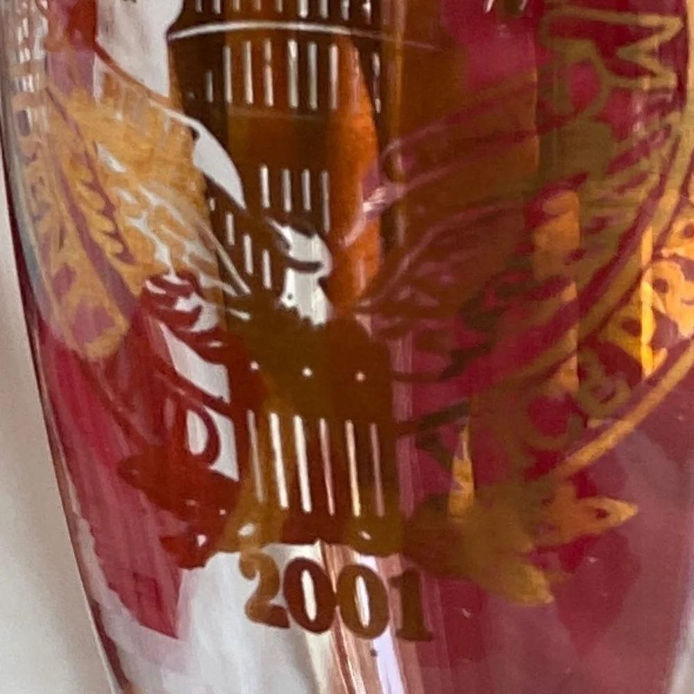 Champaign Glasses 2001 Inauguration of George W. Bush EUC